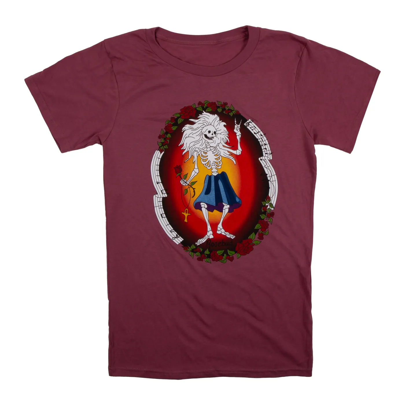 Jerry Garcia Rosebud Organic T-shirt