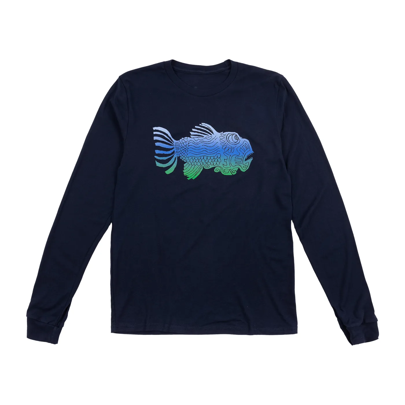 Jerry Garcia Longsleeve Fish Organic T-Shirt