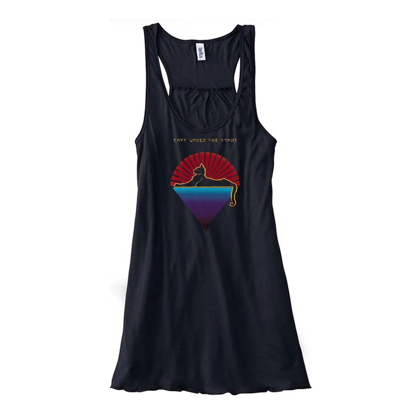 Jerry Garcia Cats Under The Stars Women's Tank