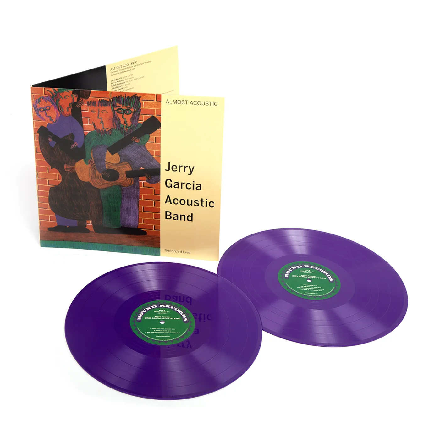 Jerry Garcia Almost Acoustic – Purple 180g 2xLP (Vinyl)