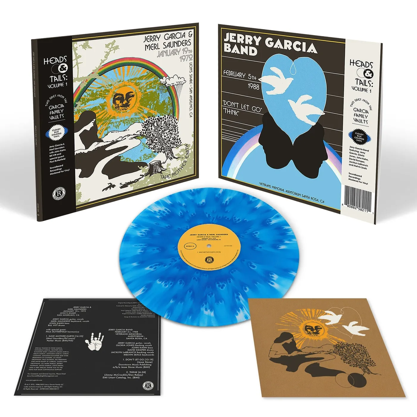 Jerry Garcia Heads & Tails: Volume 1