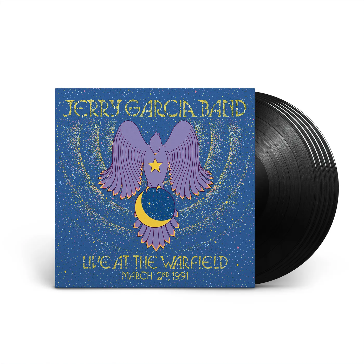 Jerry Garcia Live at The Warfield: March 2nd, 1991 5xLP