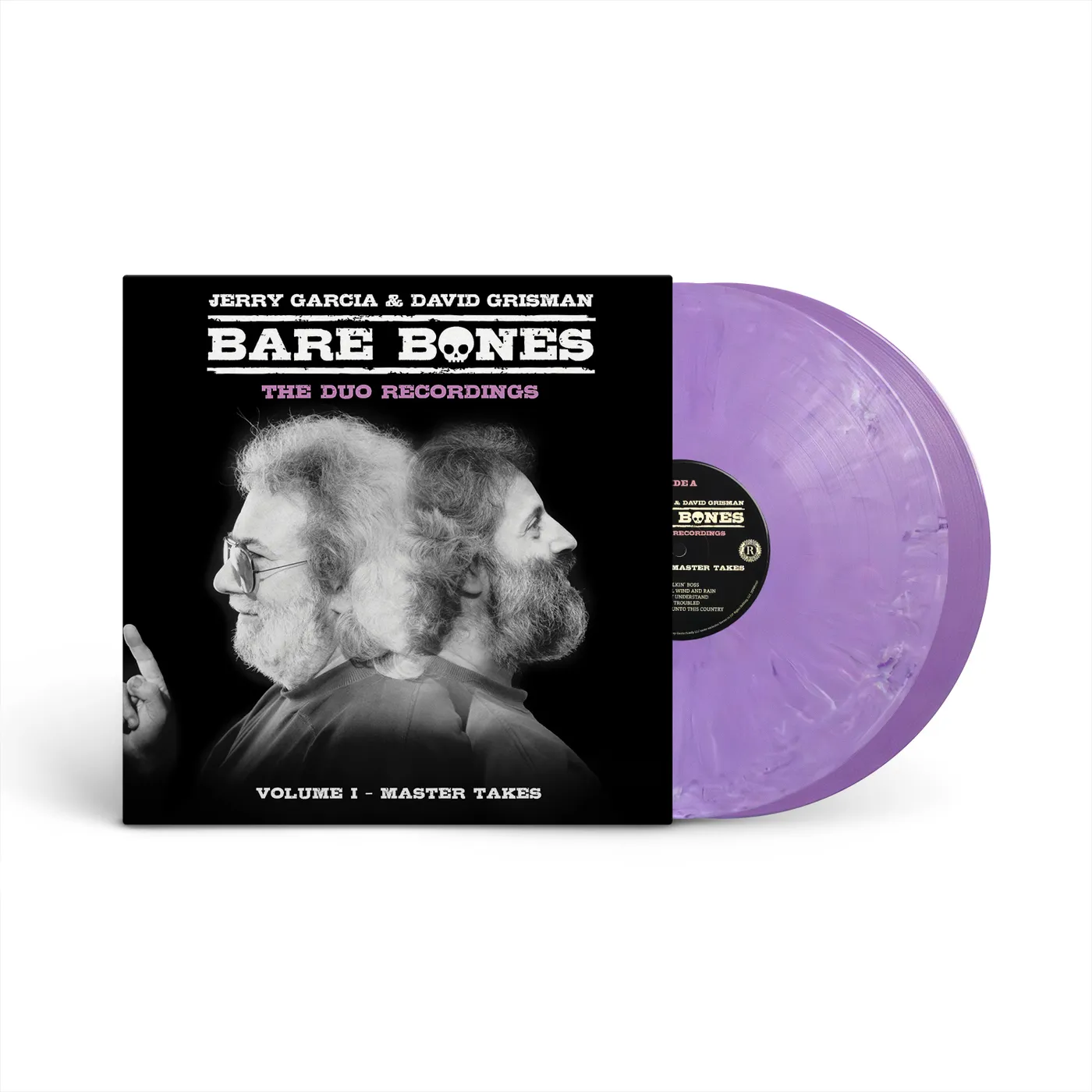 Jerry Garcia Bare Bones: Volume I - Master Takes (2xLP) [Purple Blast Colored Vinyl]