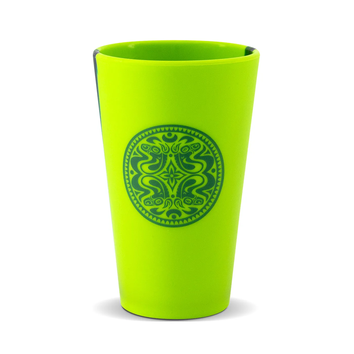 Gov't Mule Green Silicone 16 oz Pint Glass