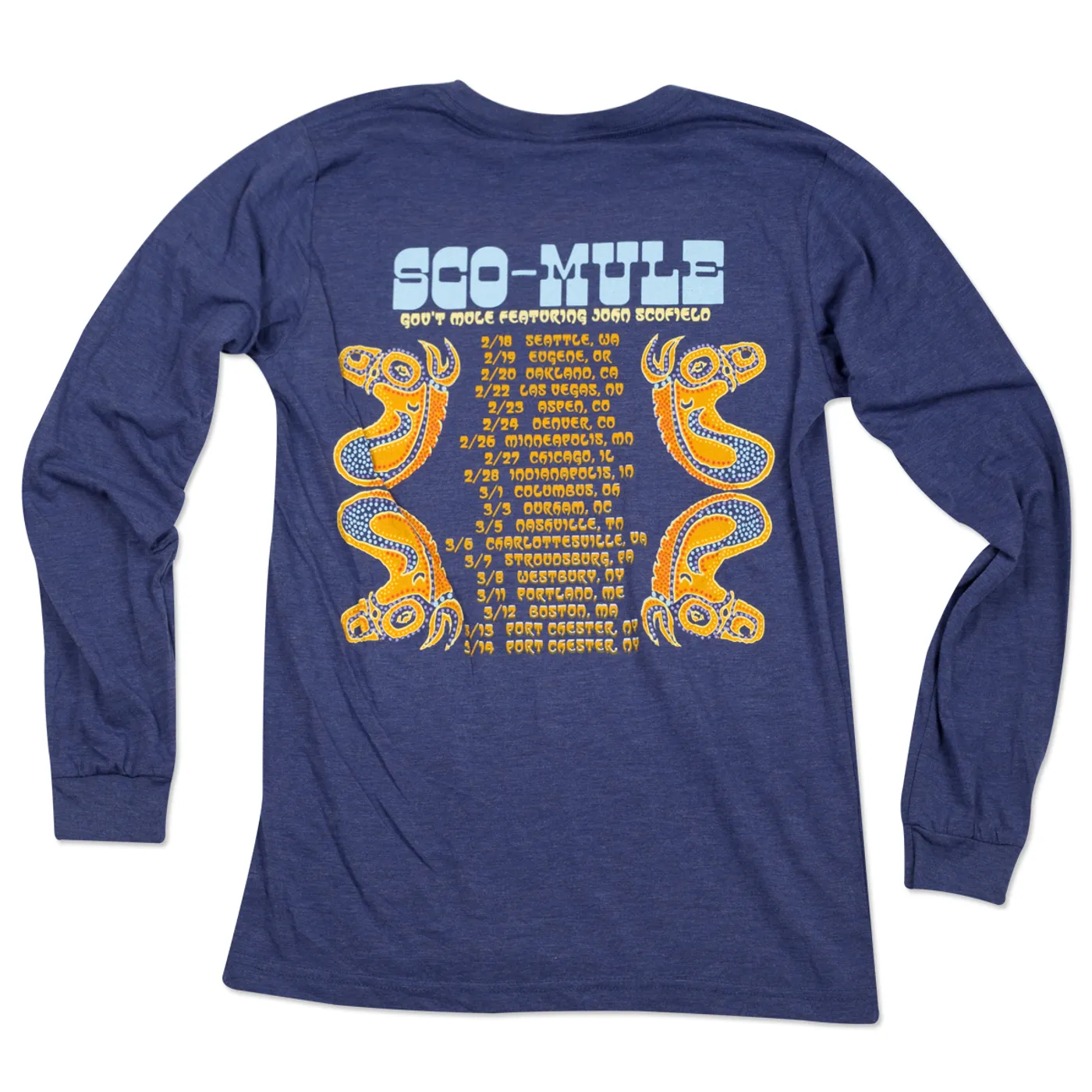 Gov't Mule Dose Logo Sco-Mule Long-Sleeve T-Shirt