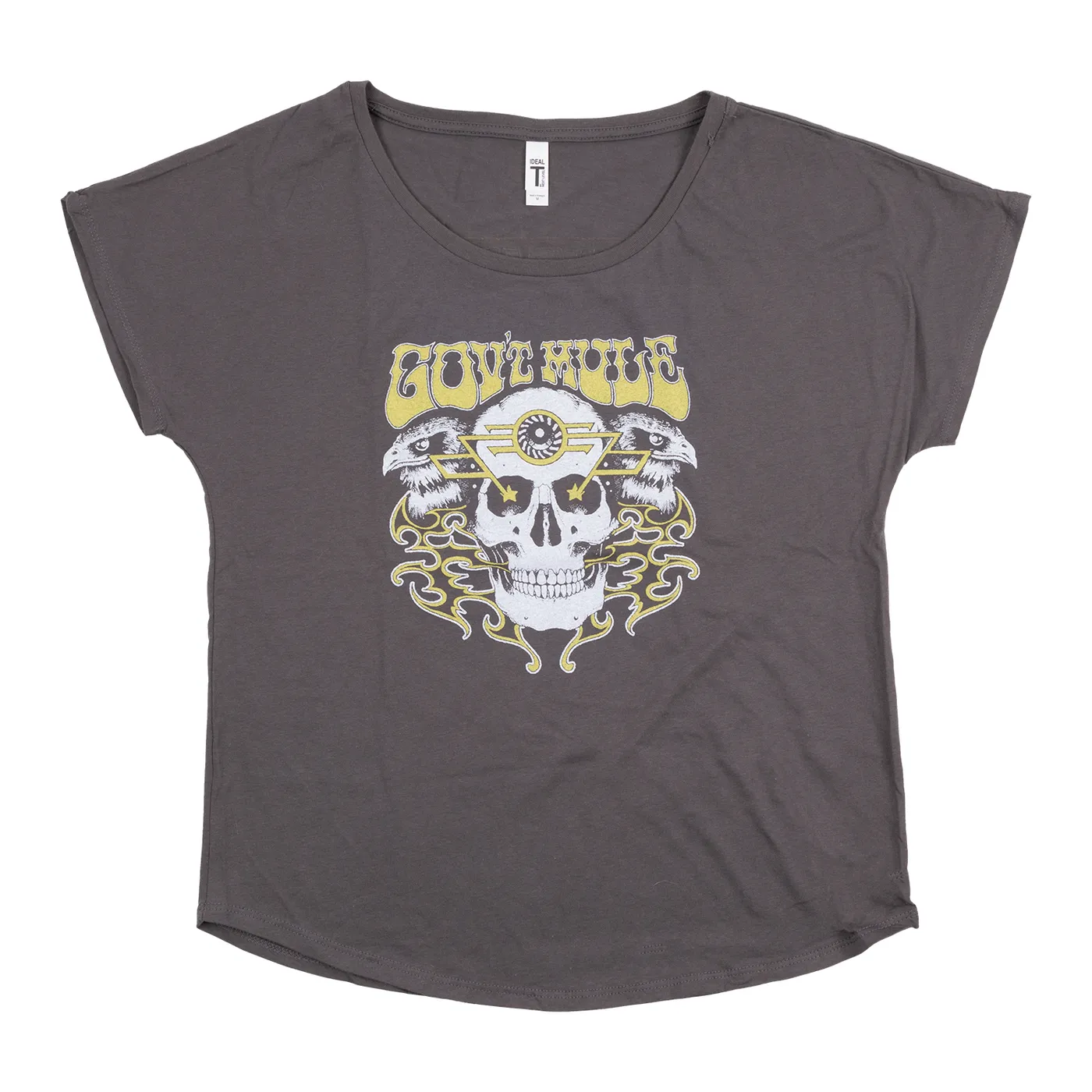 Gov't Mule Ladies Grey Fall Tour 2021 T-Shirt