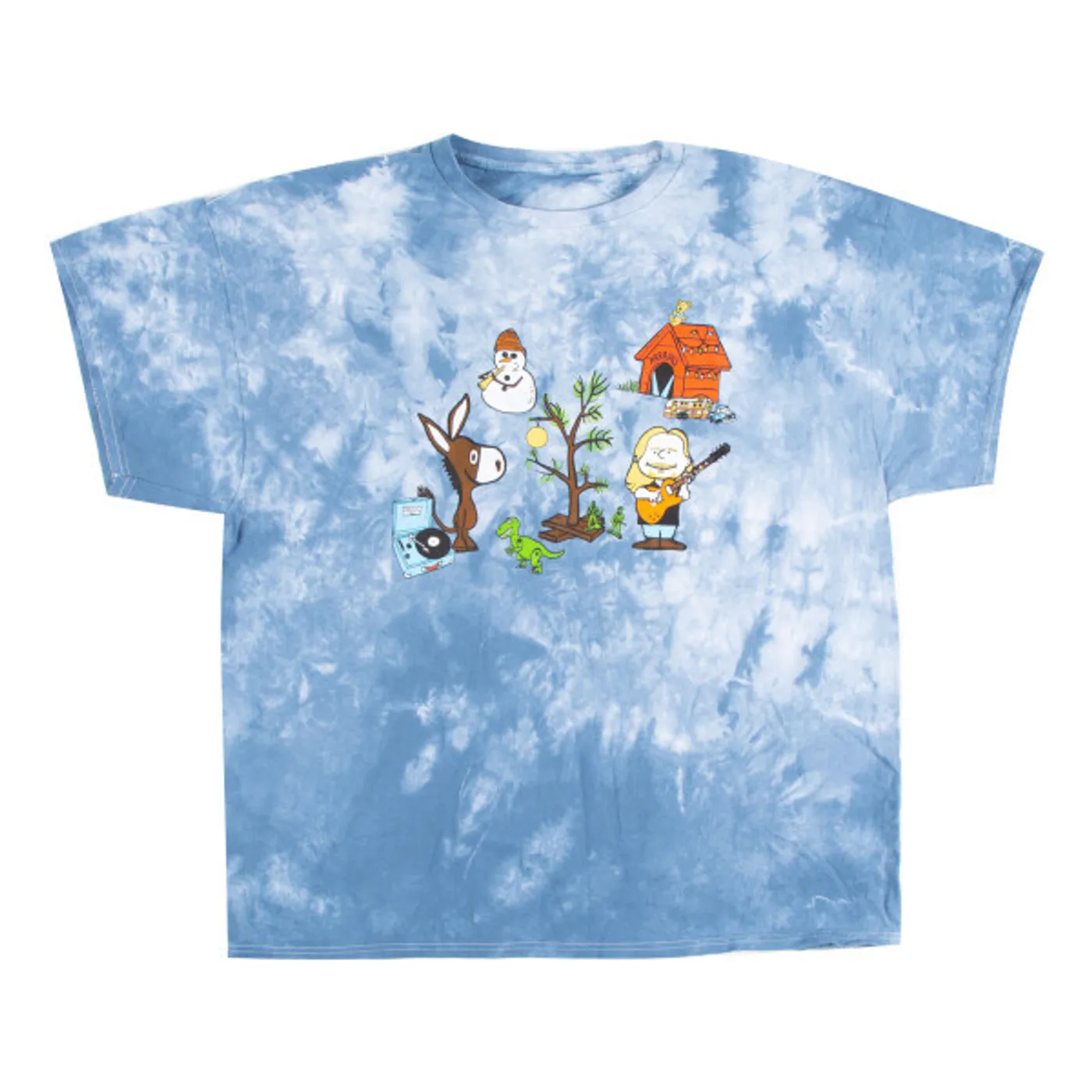 Gov't Mule 2022 Christmas Jam Cartoon Tie-dye