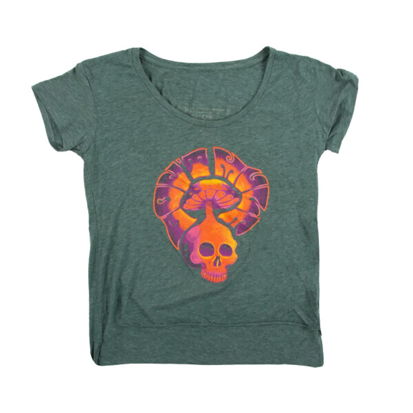 Gov't Mule Women's 2022 Fall into Winter Tour Skullshroom Shirt