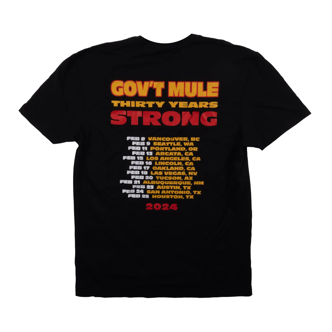 Gov't Mule 30 Year Strong Tour - Men's Muscle Mule T-shirt