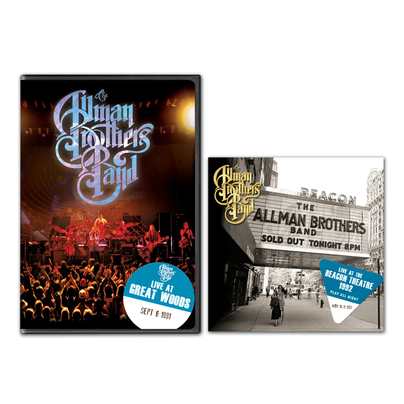 Warren Haynes The Allman Brothers Band - Play All Night: Live At The Beacon Theater 1992 2-CD Set and Live At Great Woods DVD Bundle