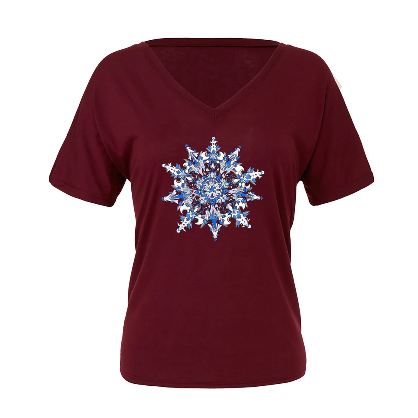 Warren Haynes 2018 Christmas Jam Women’s Snowflake T-Shirt