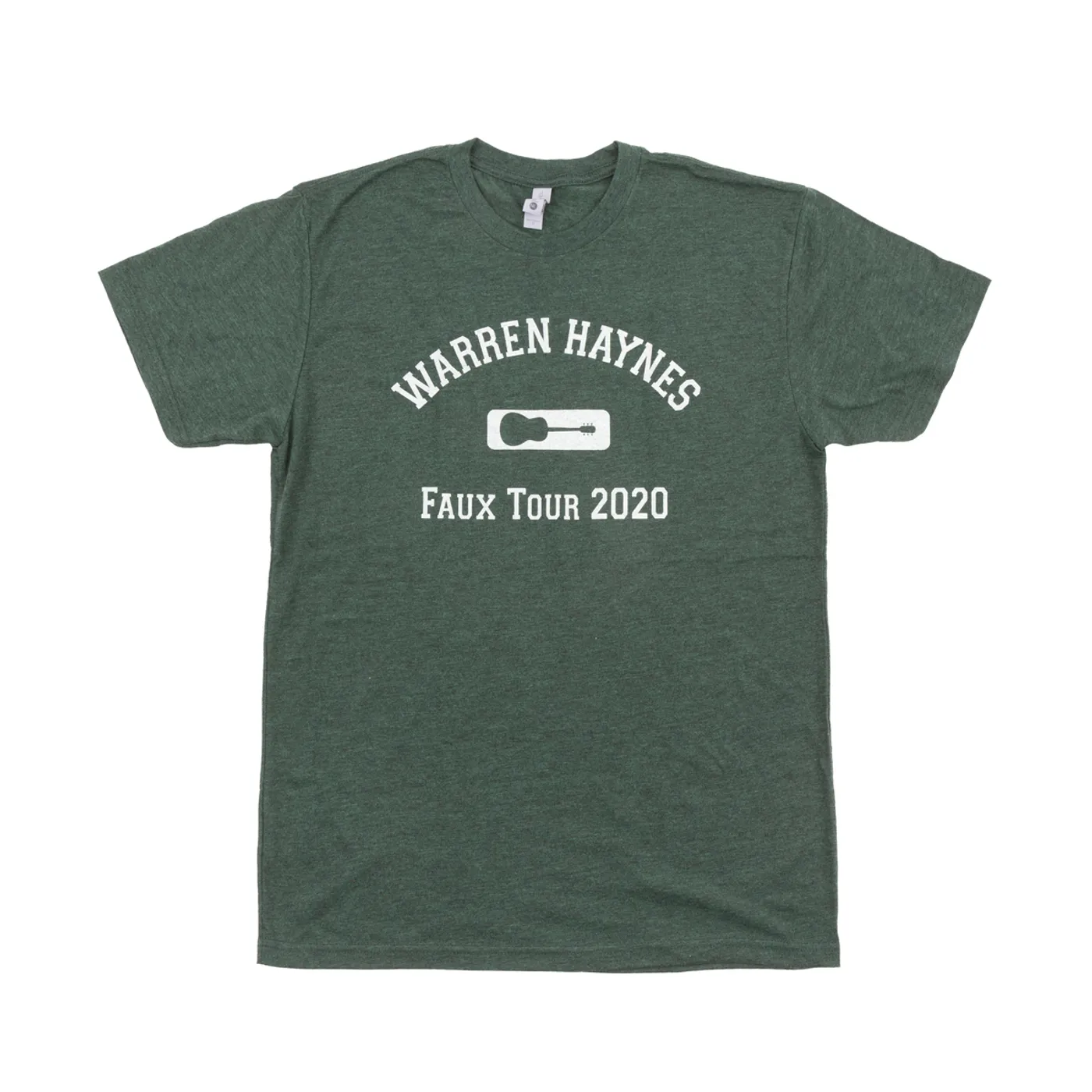 Warren Haynes Faux Tour 2020 Guitar Logo T-Shirt