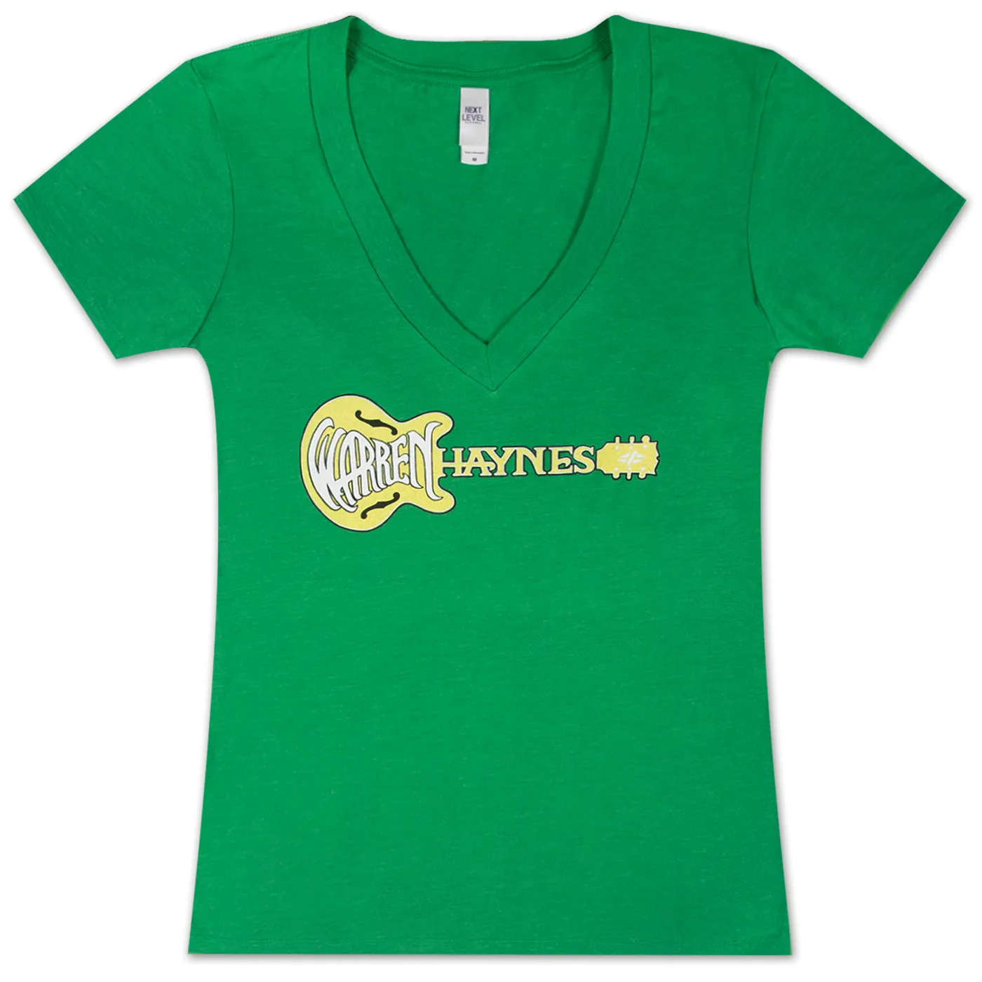 Warren Haynes Green Guitar Women's V-Neck