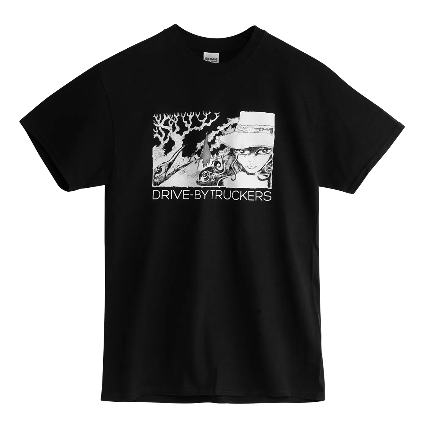 Drive-By Truckers Darkened Flags 2016 Fall Tour T-Shirt