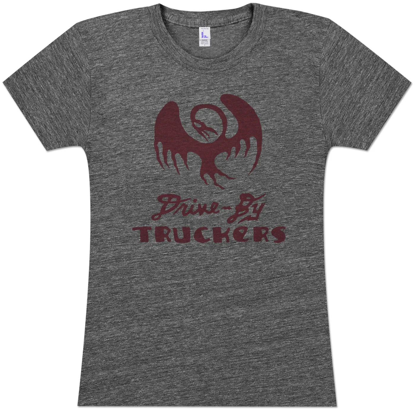 Drive-By Truckers Ladies Grey Track T-Shirt