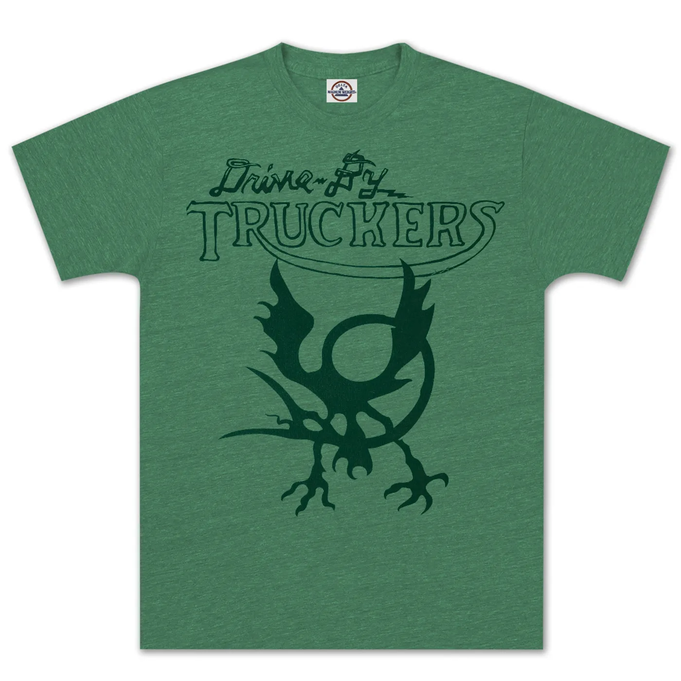 Drive-By Truckers Green Cooley Bird T-Shirt