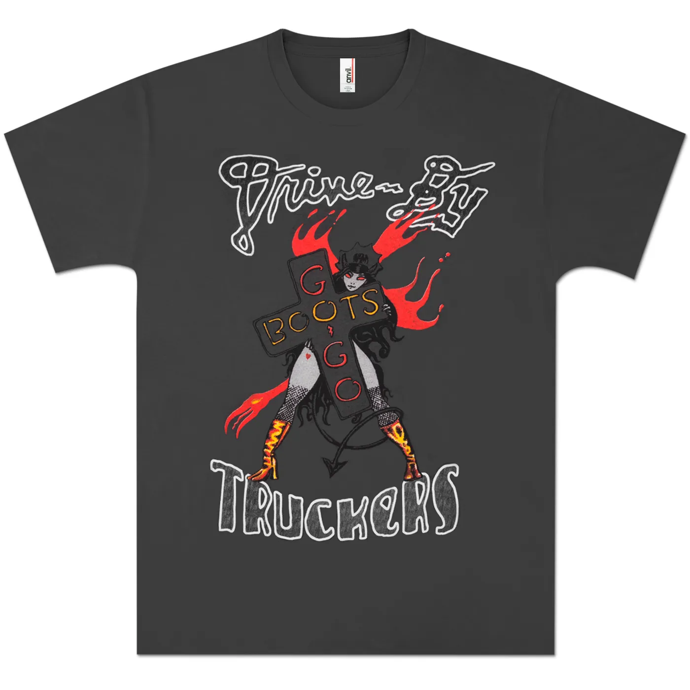 Drive-By Truckers DBT Charcoal Diabla T-Shirt - MD Only