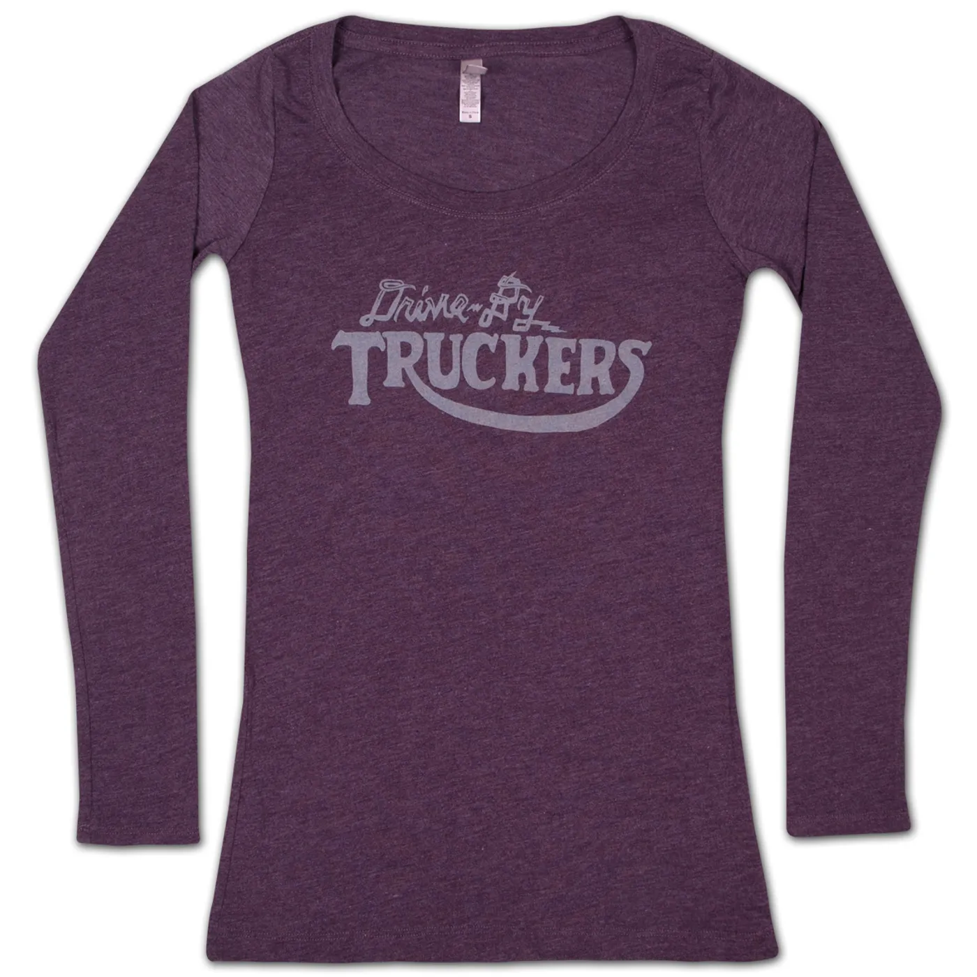 Drive-By Truckers Ladies Purple Long-Sleeve Tee