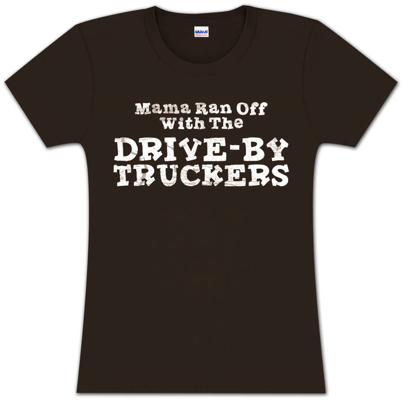Drive-By Truckers Ladies' Mama Ran Off With The DBT's Tee - Sm Only