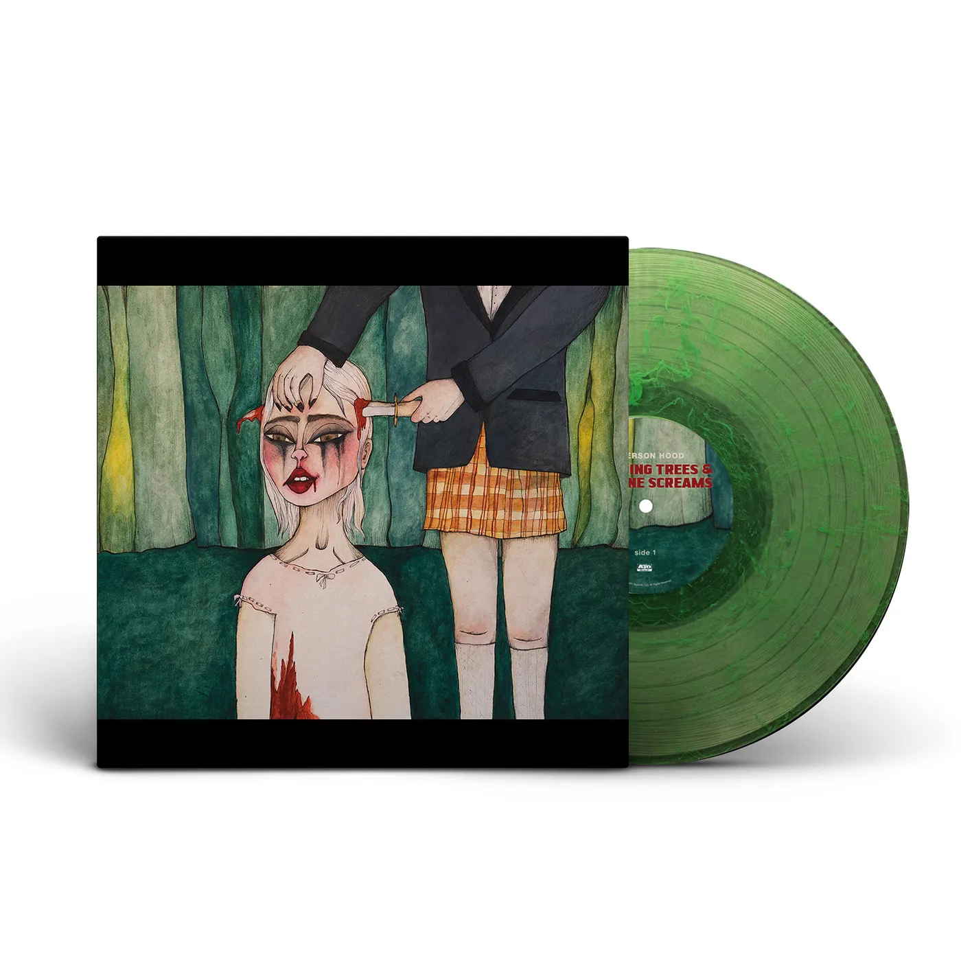Drive-By Truckers Patterson Hood - Exploding Trees & Airplane Screams (Green Swirl Vinyl)