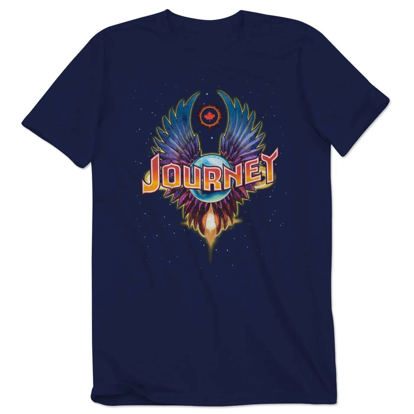 Journey 2015 Tour Canada Winged Globe T-Shirt