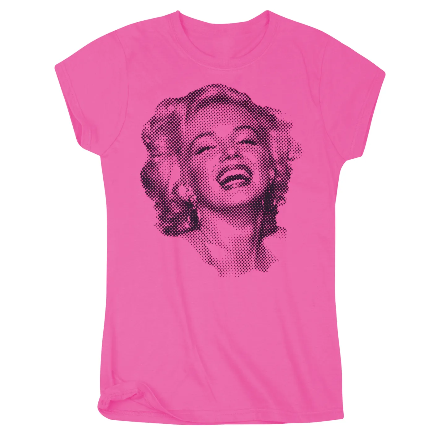 Marilyn Monroe Ladies Classic Pink Tee