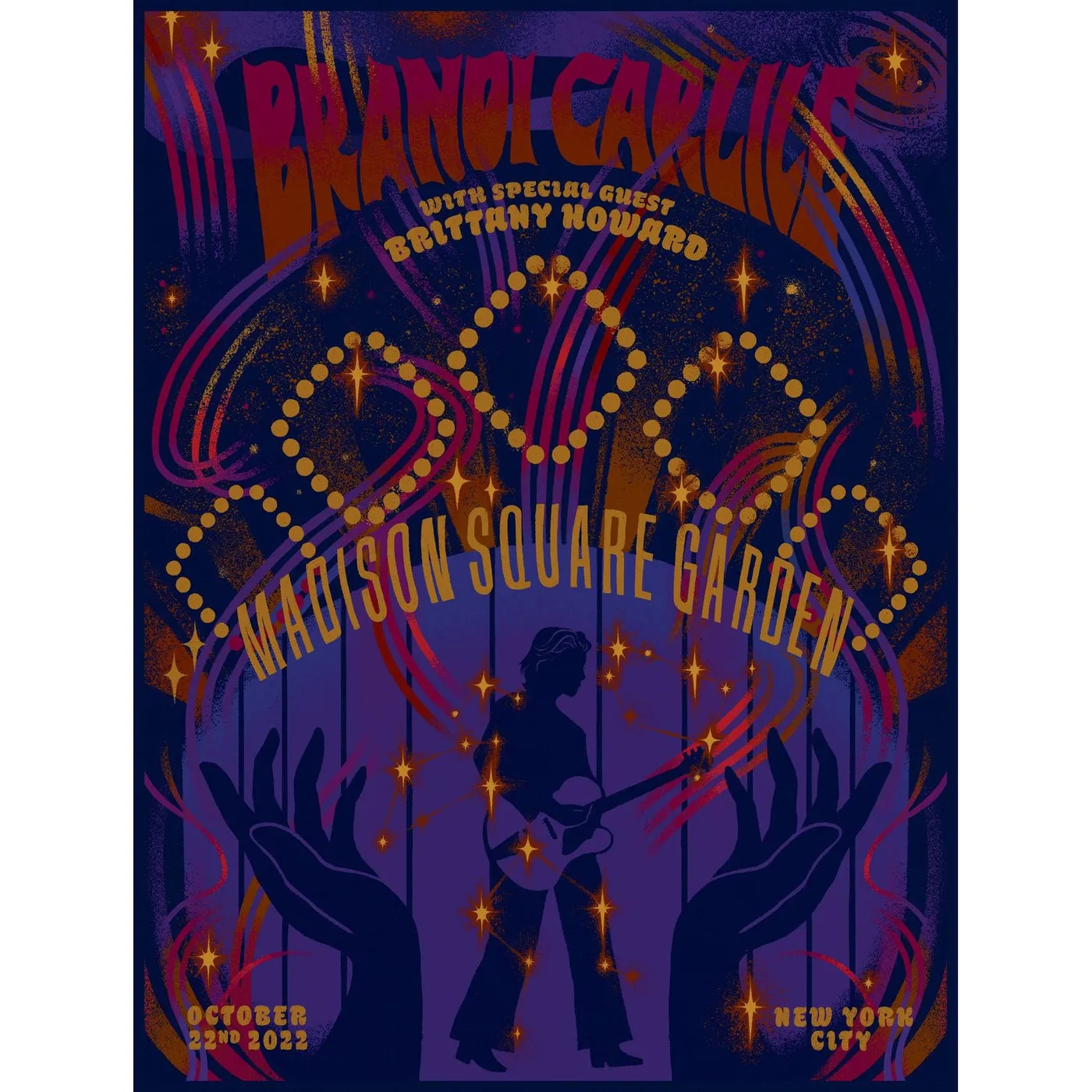 Brandi Carlile New York City Show Poster