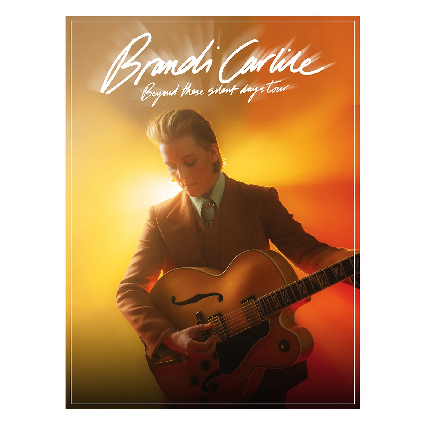 Brandi Carlile Beyond These Silent Days Tour Poster