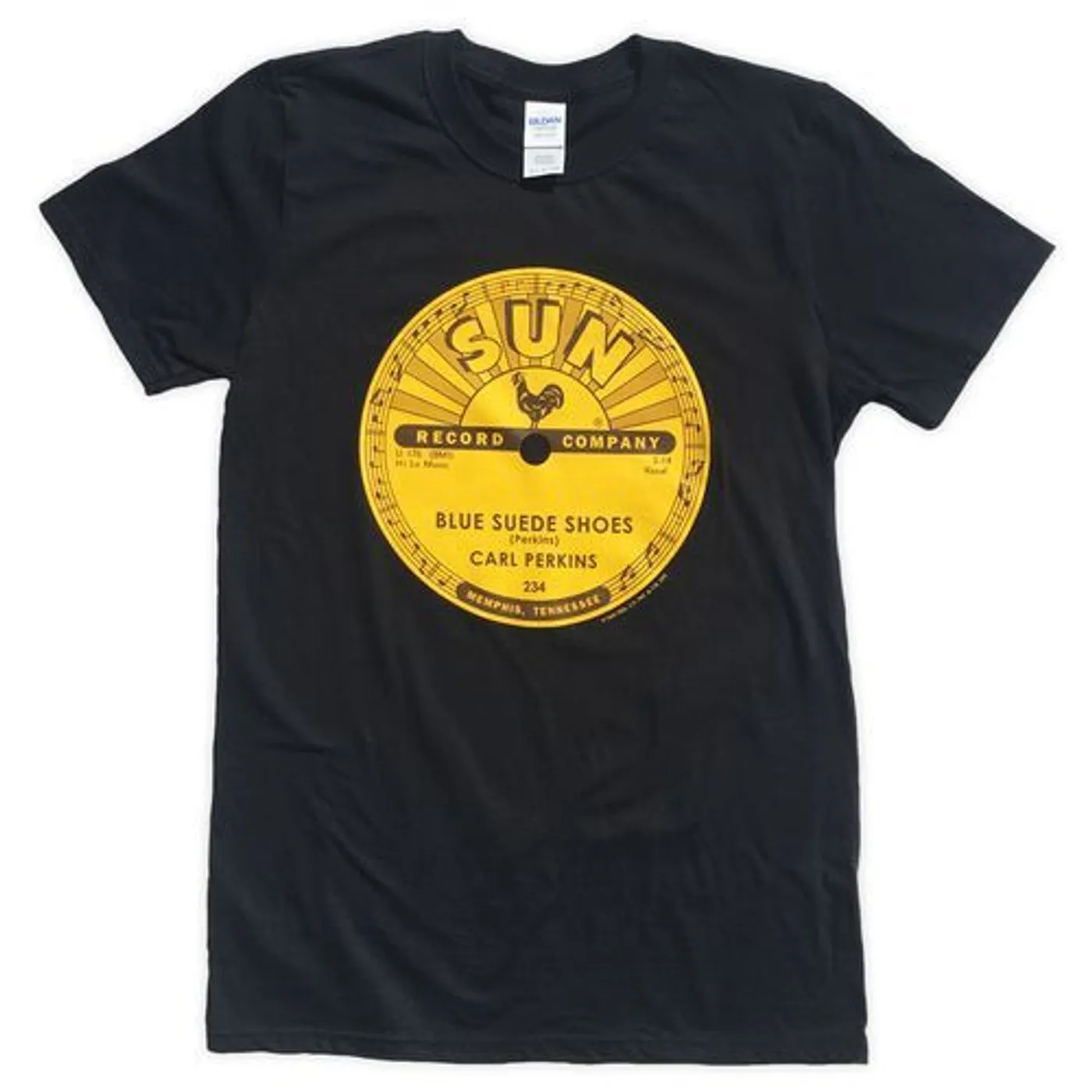 Carl Perkins Blue Suede Shoes Tee