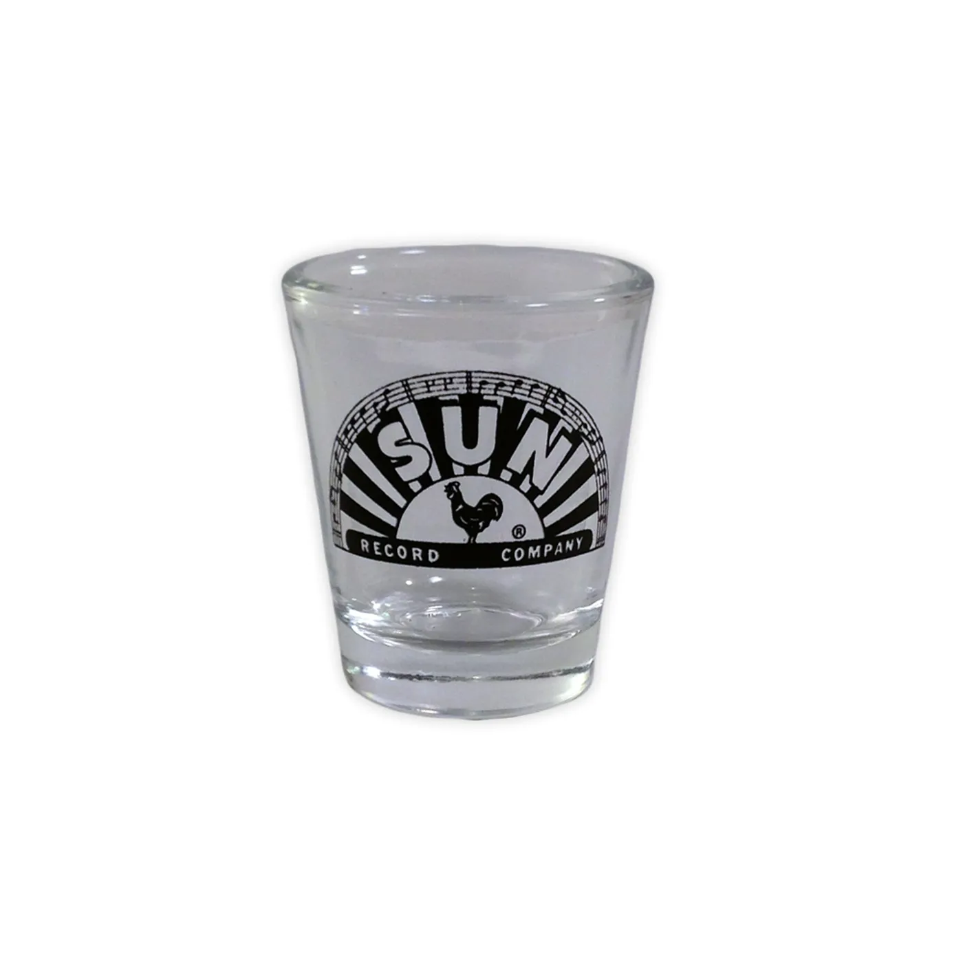 Sun Records Sun Half Logo Shot Glass - Clear