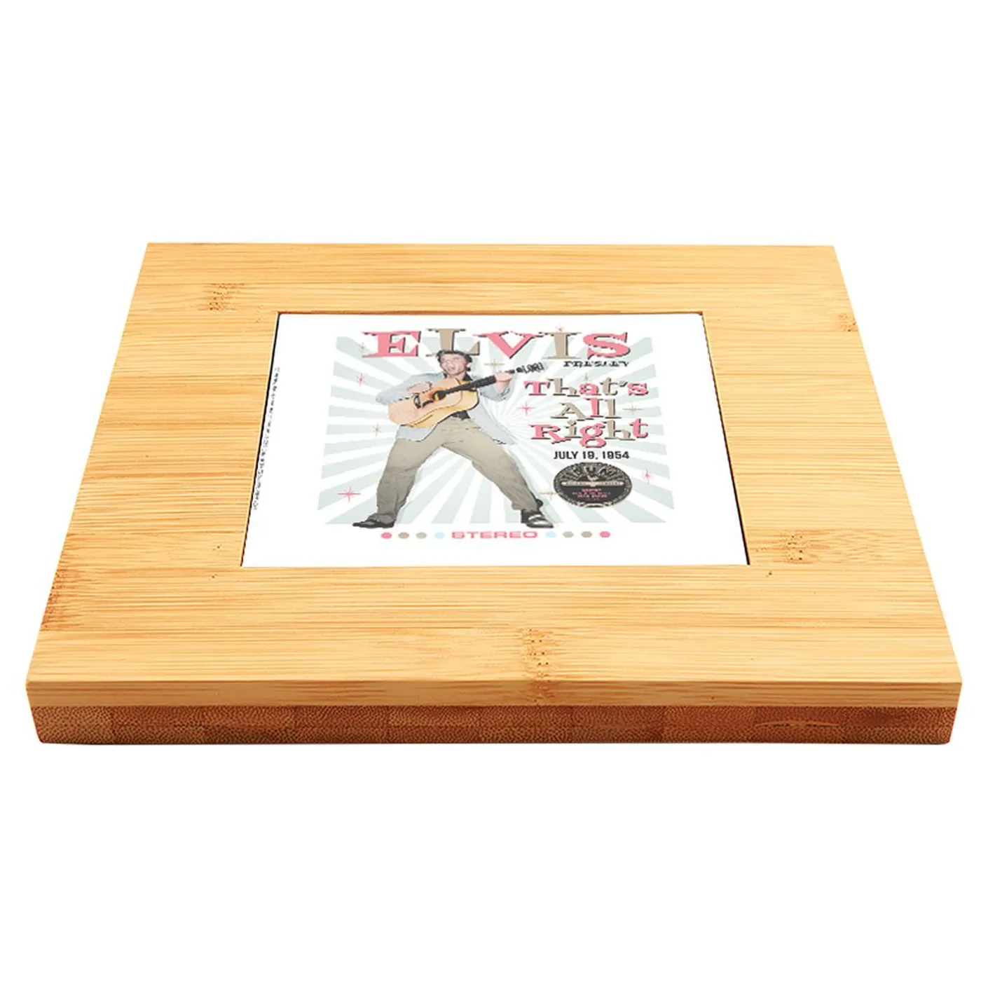 Elvis Presley That's All Right Rays Trivet