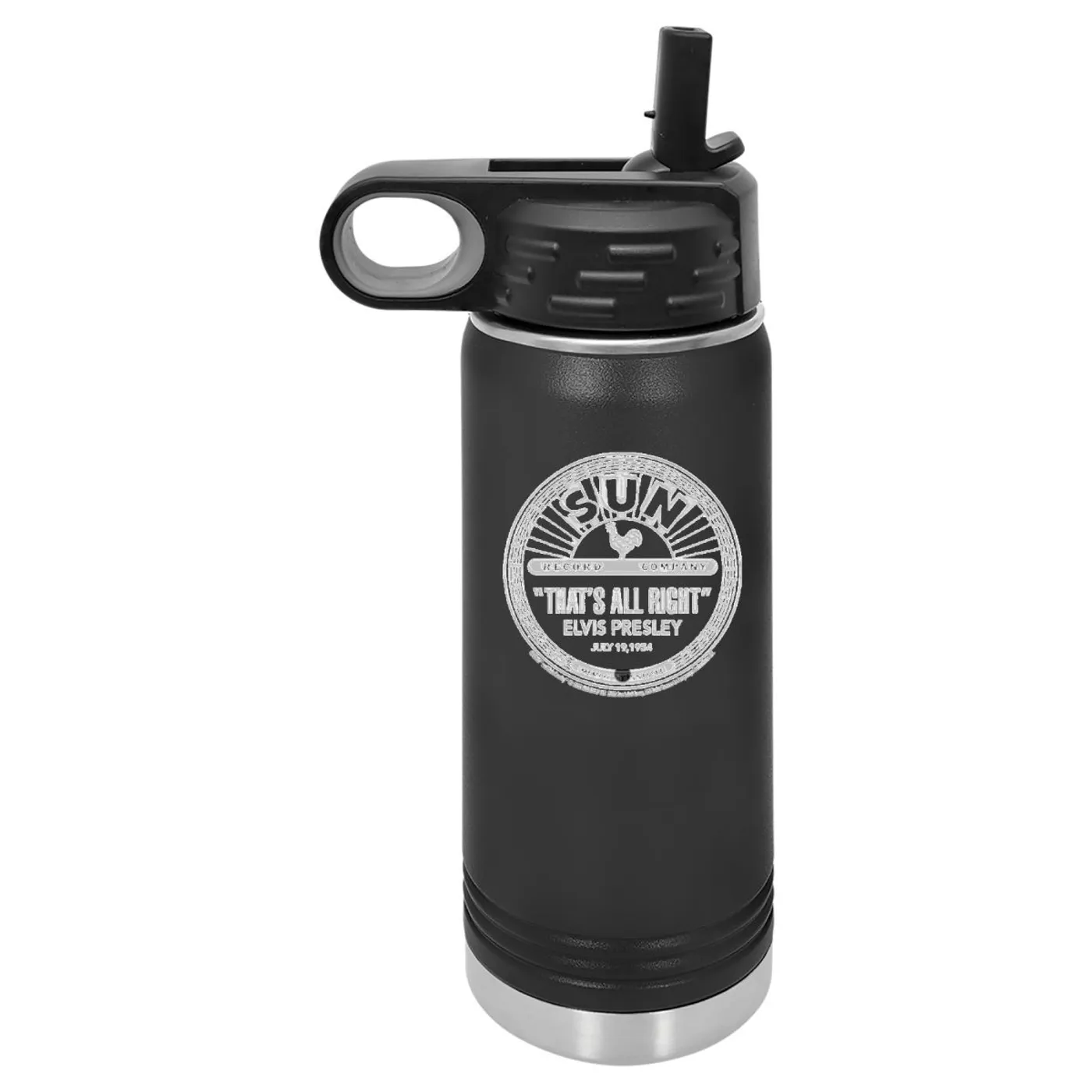 Elvis Presley That's All Right Label Laser Engraved Polar Camel Water Bottle