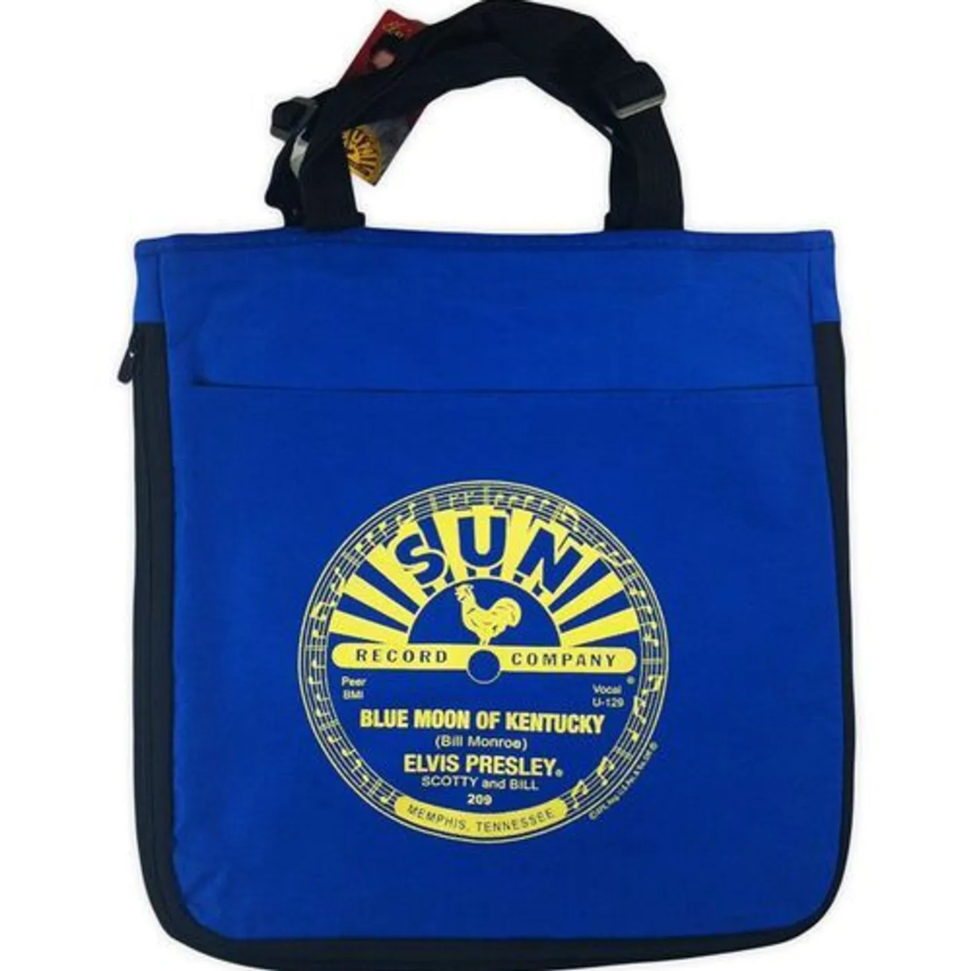 Elvis Presley Blue Moon of Kentucky Tote Bag - Blue