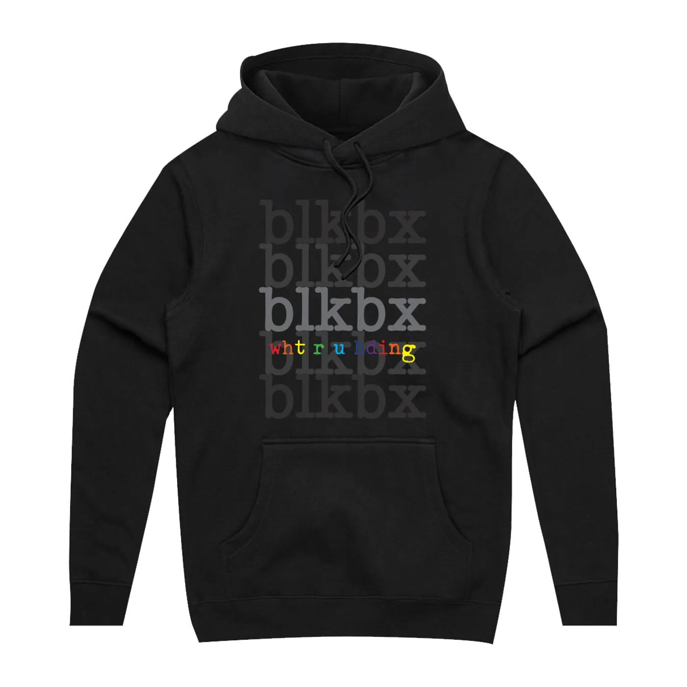 Gaustad BLKBX: wht r u hding Pullover Hoodie