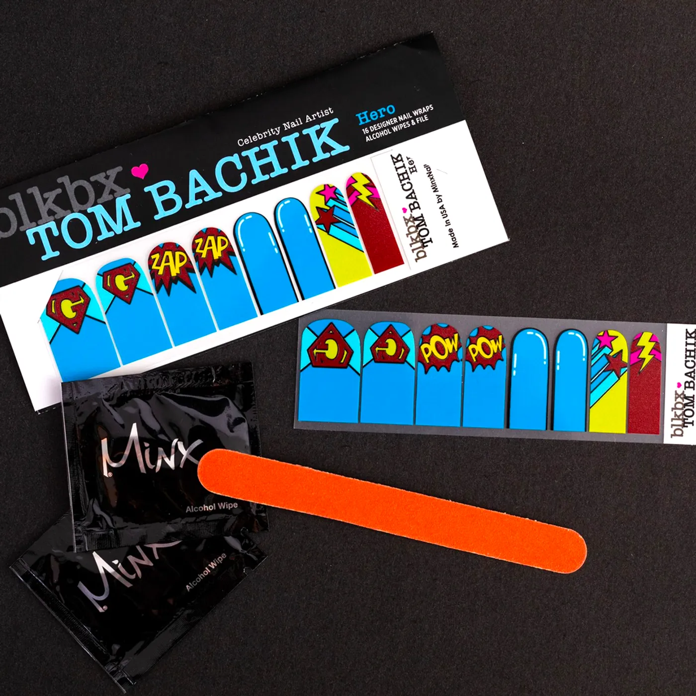 Gaustad Hero Designer Nail Wraps