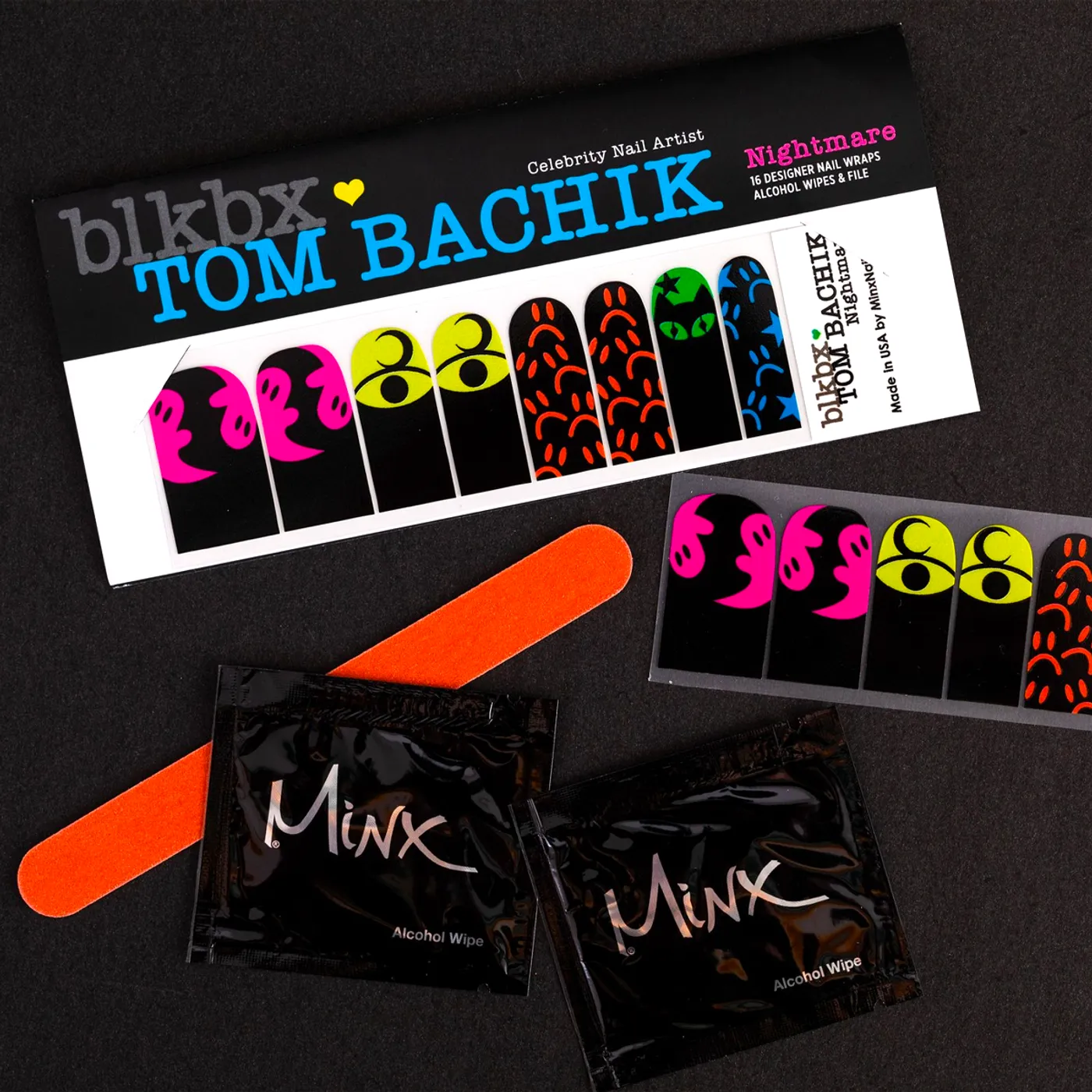 Gaustad Nightmare Nail Wraps