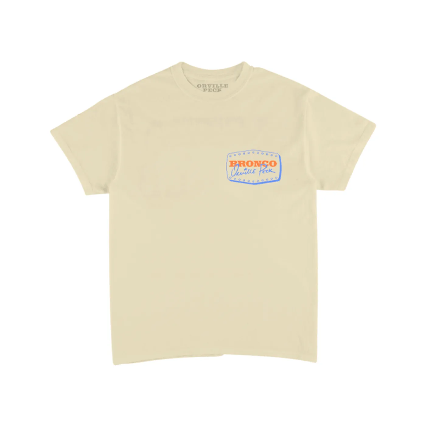 Orville Peck Bronco Cream Tour Tee