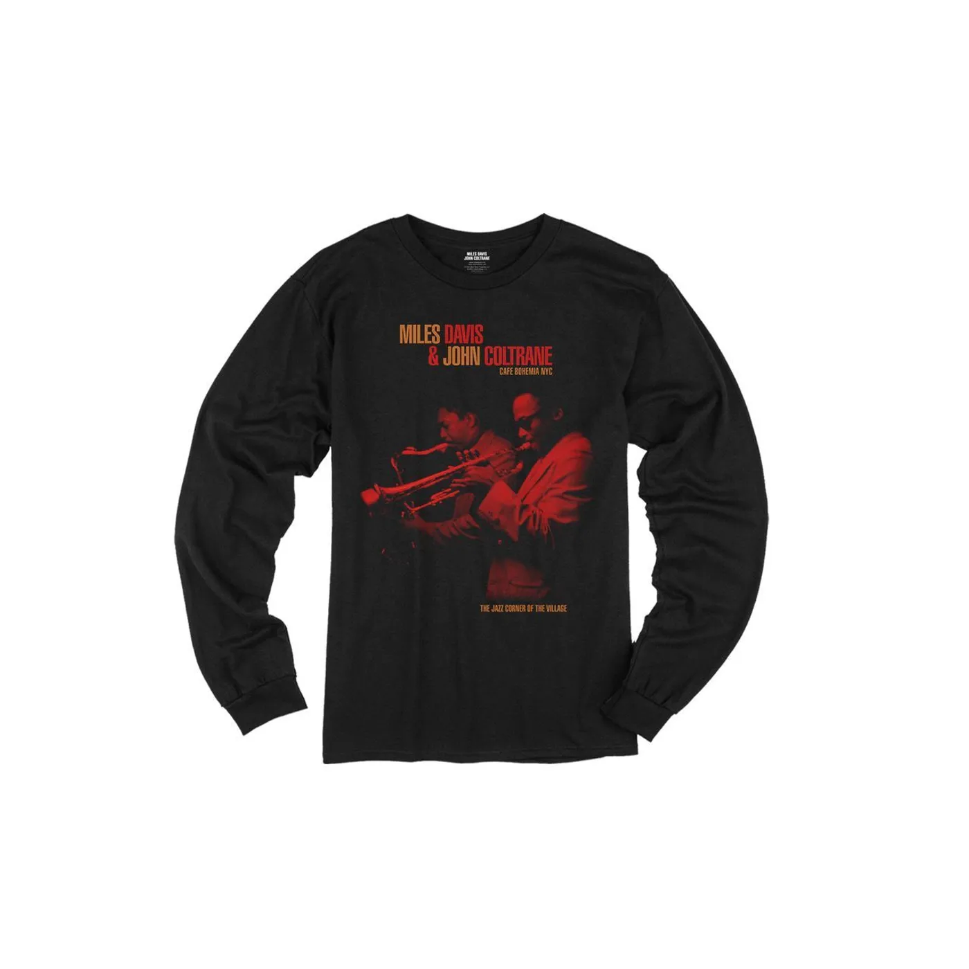 John Coltrane Caf Bohemia NYC Long Sleeve T-shirt