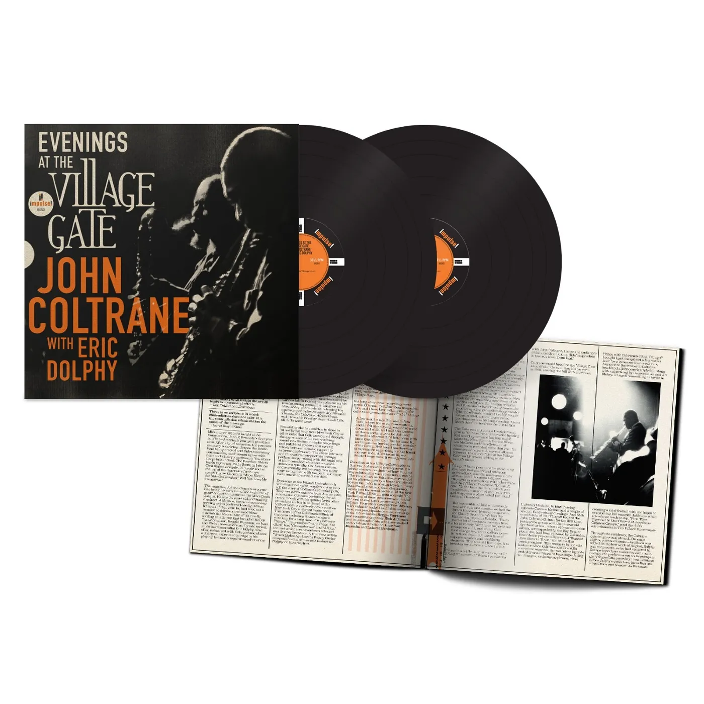 Evenings At The Village Gate: John Coltrane With Eric Dolphy 2 LP (Vinyl)