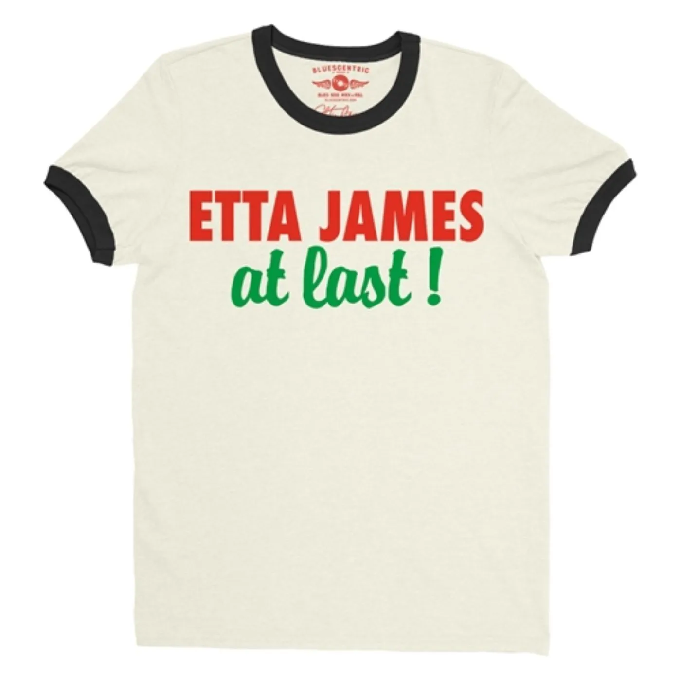 Etta James At Last Ringer T-Shirt