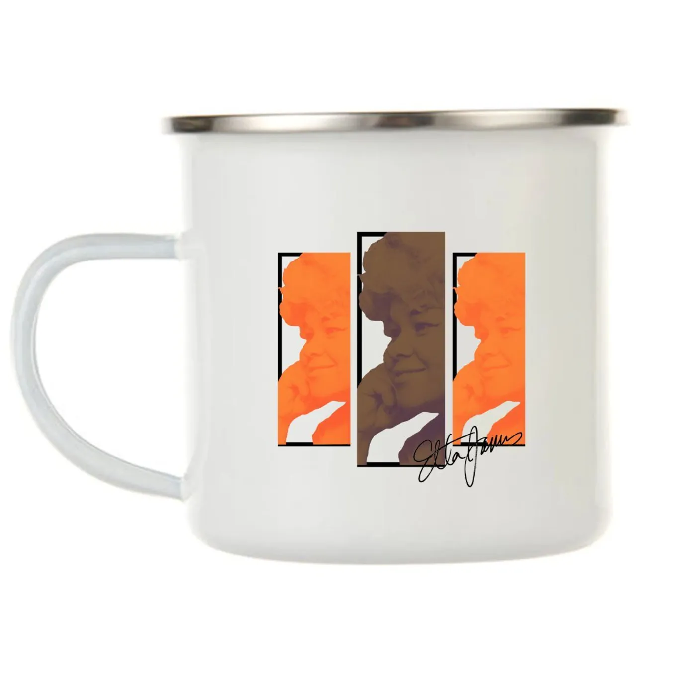 Etta James Autumnal Ceramic Camping Mug