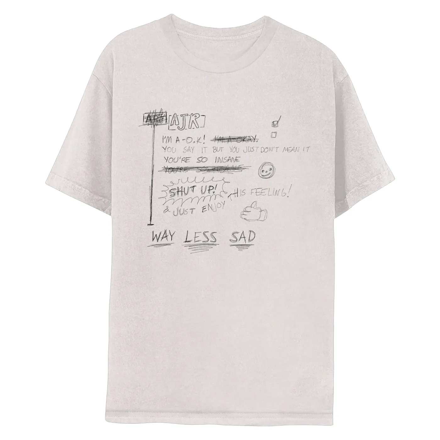 AJR Way Less Sad Tee