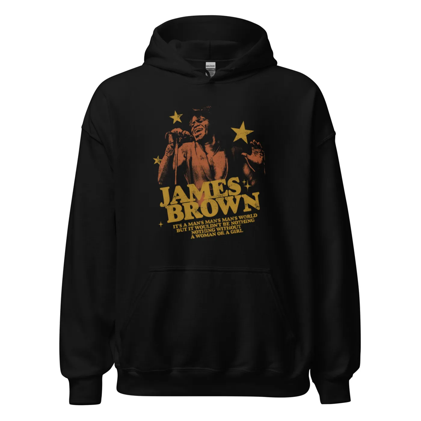 James Brown It's A Man's World Star Hoodie Sweatshirt