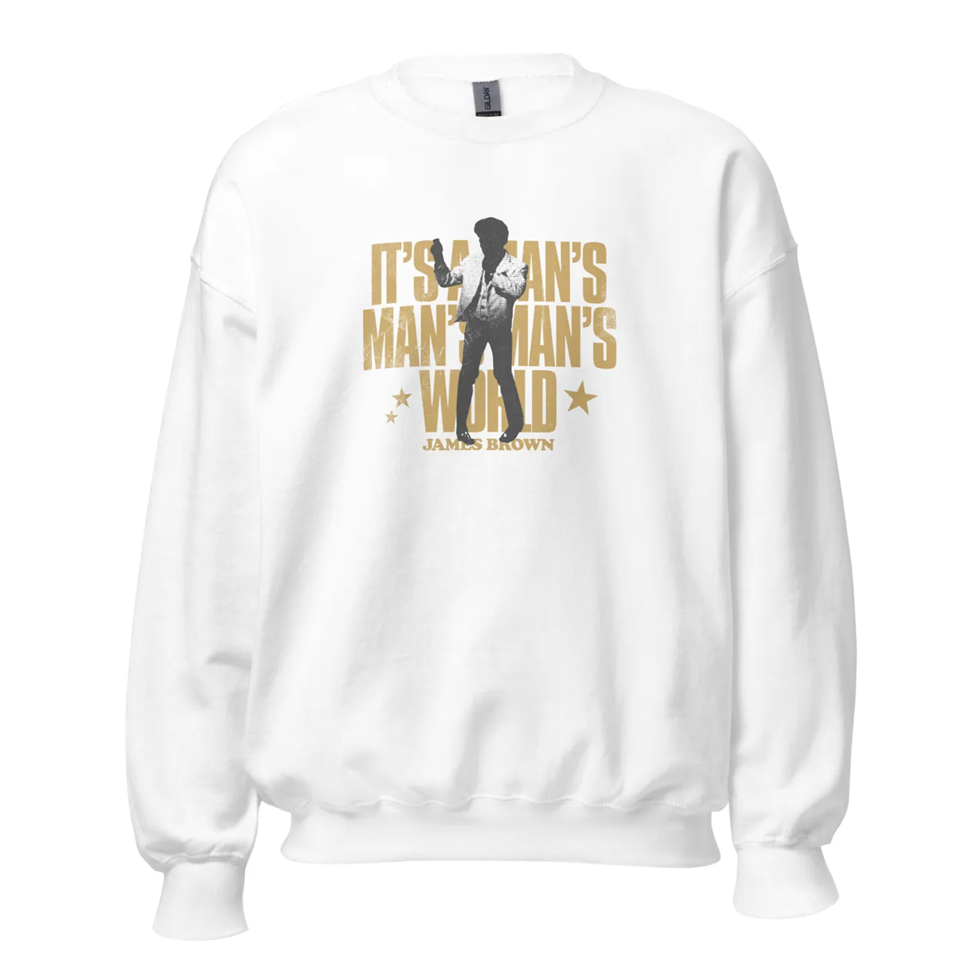 James Brown It's A Man's World Dance Crew Neck Sweatshirt