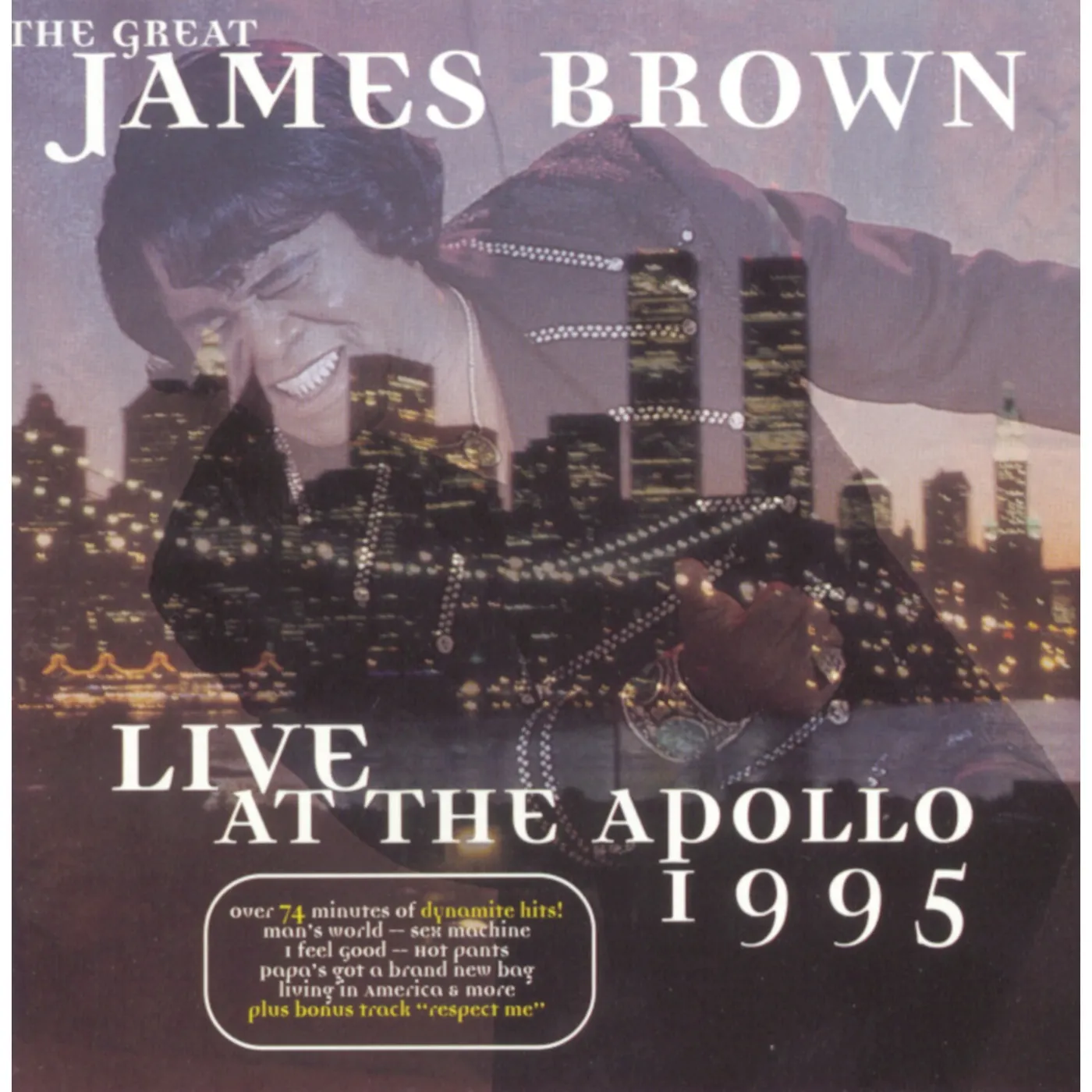 James Brown Live At The Apollo 1995 CD