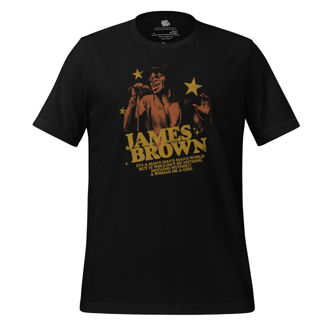 James Brown It's A Man's World Star T-Shirt