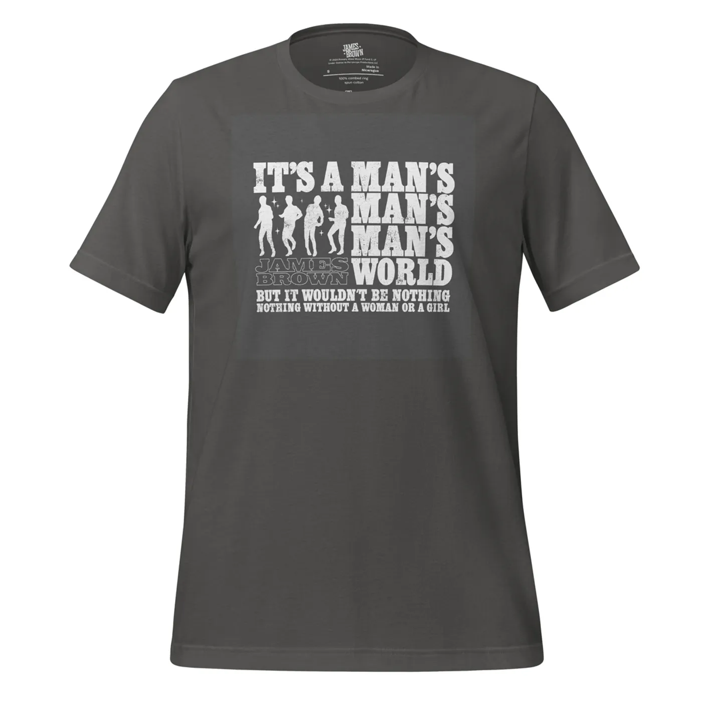 James Brown It's A Man's World Silhouette T-Shirt