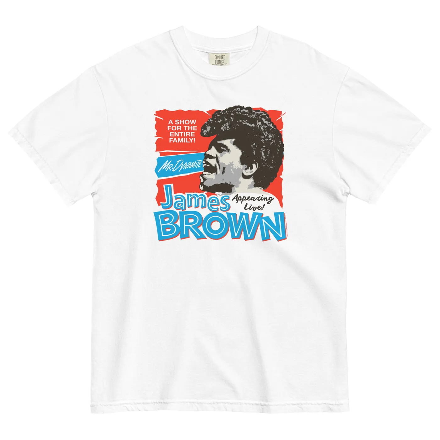 James Brown Appearing Live T-Shirt