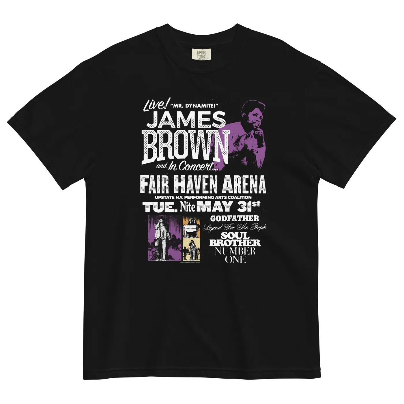 James Brown Live in Concert T-Shirt