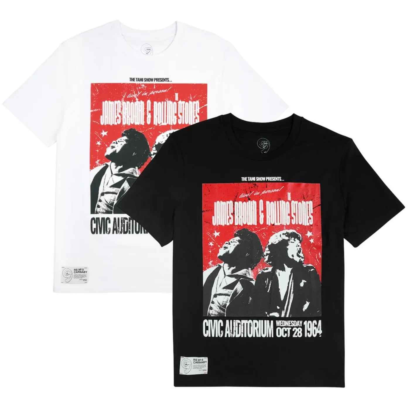 James Brown & The Rolling Stones T-Shirt